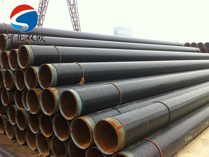 3PE燃?xì)夥栏摴? /></center>                            <!-- 
                            <table>
                                                            </table>-->
                            <br />
                            <p>　　<strong>3PE防腐鋼管</strong><br />
　　3pe防腐鋼管母材包括無(wú)縫鋼管，螺旋鋼管和直縫鋼管。三層結(jié)構(gòu)的聚乙烯（3PE）防腐涂層以其良好的抗腐蝕性、抗水氣滲透性以及力學(xué)性能等，在石油管道行業(yè)得到了廣泛應(yīng)用。3PE防腐鋼管一防腐層對(duì)于埋地管道的壽命來(lái)說(shuō)是至關(guān)重要的，同樣材質(zhì)的管道，有的埋在地下幾十年不腐蝕，有的幾年就發(fā)生泄露。就是因?yàn)樗鼈儾捎昧瞬煌耐夥栏瘜印?br />
　　3PE防腐鋼管是指3層結(jié)構(gòu)聚烯烴涂層（MAPEC）外防腐鋼管，是國(guó)內(nèi)常用的一種防腐管道。其它還有IPN8710、FBE環(huán)氧粉末、環(huán)氧煤瀝青等防腐方式。一般指的是鋼管外壁防腐。<br />
　　<strong>鋼管外壁防腐形式</strong><br />
　　3PE防腐一般由3層結(jié)構(gòu)組成：<br />
　　第一層環(huán)氧粉末（FBE>100um）<br />
　　第二層膠粘劑（AD）170～250um<br />
　　第三層聚乙烯（PE）2.5～3.7mm<br />
　　實(shí)際操作中將三種材料混合融為一體，經(jīng)過(guò)加工使之與鋼管牢固結(jié)合形成優(yōu)良的防腐層。其加工方式一般分纏繞式和圓模包覆式兩種。</p>
                        </div>
                              
                         <div   id=